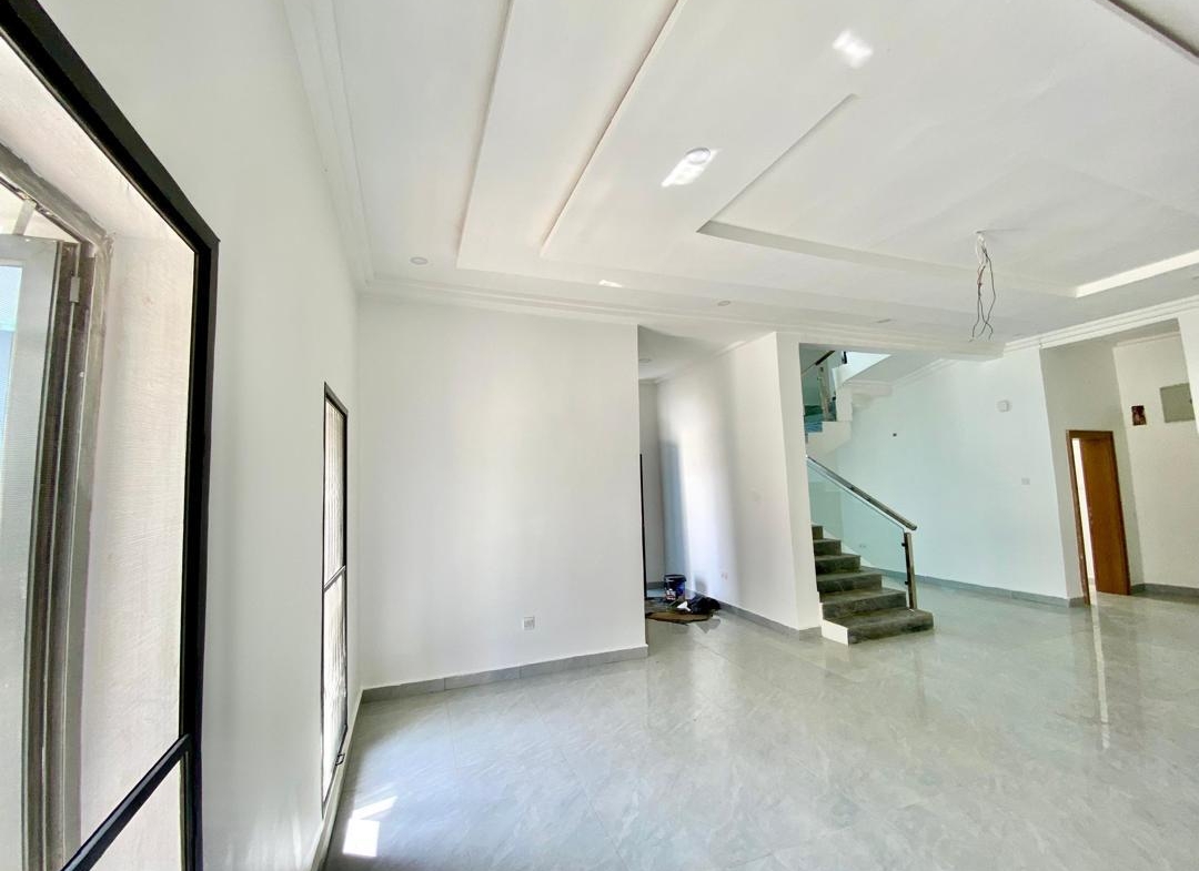 Newly Built 4-Bedroom Terrace, with a BQ in Mabushi